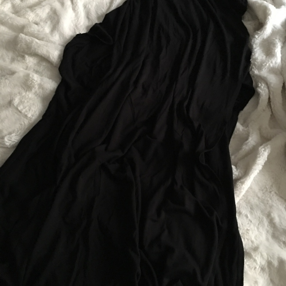 Double slit maxi skirt